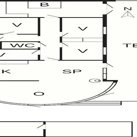 度假居 8 Person In Tranek R Fæbæk
